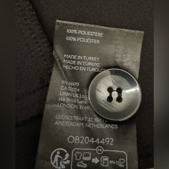 NWT Size M - By Anthropologie fitted Button-Front Tube Top (NWT US$78) - Picture 11 of 12